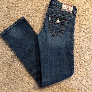 Girls True Religion Julie skinny jeans